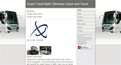 Desktop Screenshot of berkeleycoachandtravel.co.uk