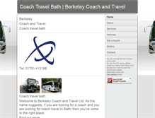 Tablet Screenshot of berkeleycoachandtravel.co.uk